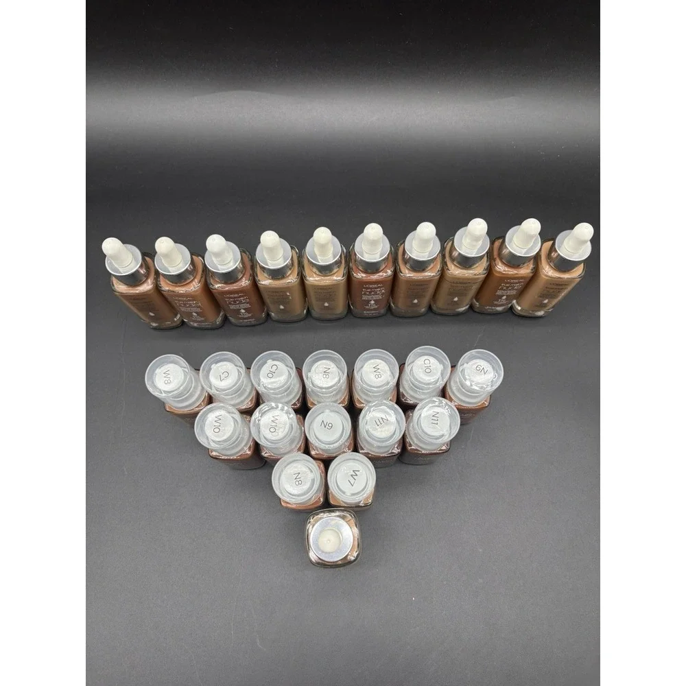 L'Oreal True Match Nude Serum Lot 25+ Super Blendable Foundation Mixed‎ Shades